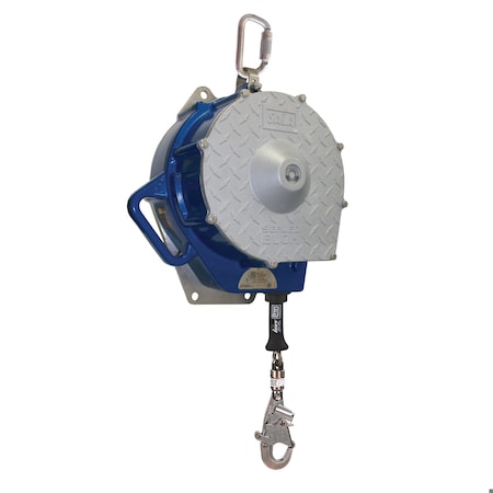 3M Dbi-Sala Sealed-Blok Self-Retracting Lifeline, 130 ft. Length, Swivel Snap Hook, 1 Leg(s) 3400172