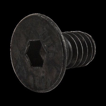 80/20 1/4"-20 Socket Head Cap Screw, Flat, Zinc Plated Steel, 1/2 in Length 3400