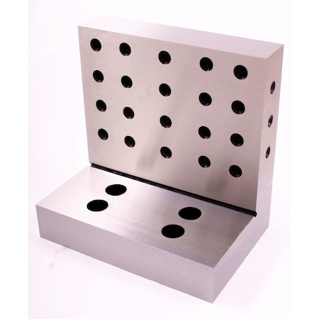 Hhip 6 X 6 X 4 X 1-1/4" Steel Angle Plate With Back Holes 3402-2664