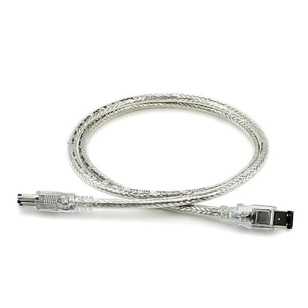 Monoprice Dv Cable 4P-4P M/M, 10 ft., Black 34