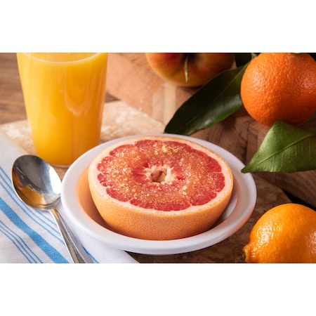Carlisle Foodservice Melamine Grapefruit Bowl, 10 oz., Wht, PK48 KL12102