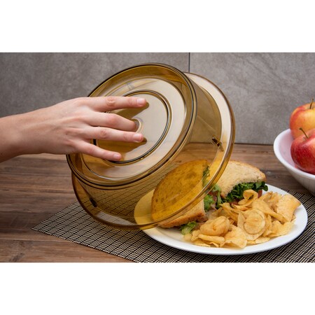 Carlisle Foodservice Pin-Fired Plate Cvr, 10-3/16-10-1/4", PK12 1989E13