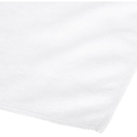 Carlisle Foodservice Mcrfbr Cleaning Cloth, 16"x16", Wht, PK12 3633402