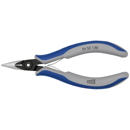 Knipex Precision Gripping Pliers, Half Round Ti 34 52 130
