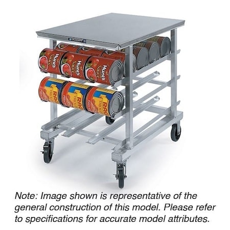 Lakeside Aluminum Can Rack w/Poly Top, 41"H 338