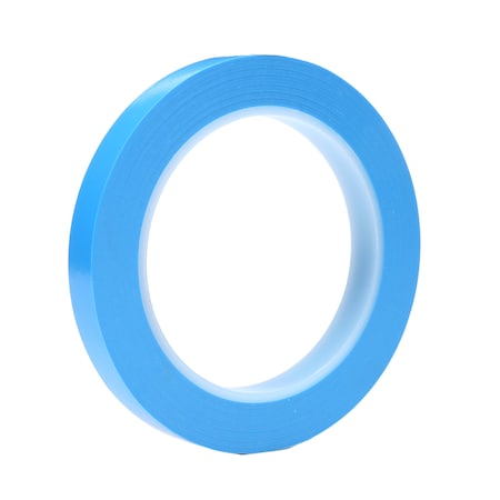 3M Line Tape, 1/2" x 36 yd., Blue, PK72 70006173671