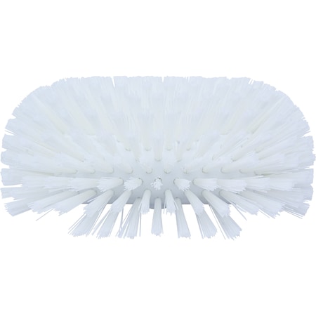 Carlisle Foodservice 5.5"x7.5" White Tank/Kettle Brush, 12PK 40041EC02