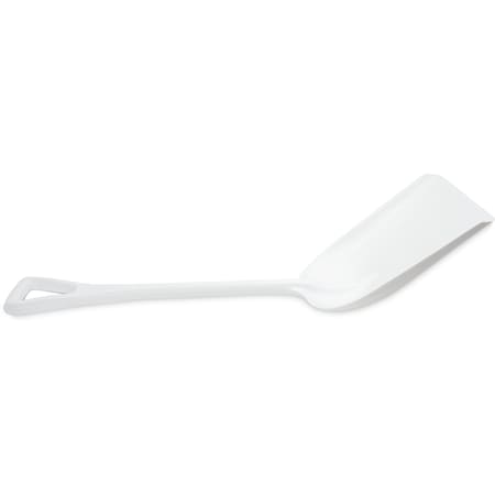 Carlisle Foodservice Sparta Sanitary Shovel 13.75"x16.5", Wht 41077EC02