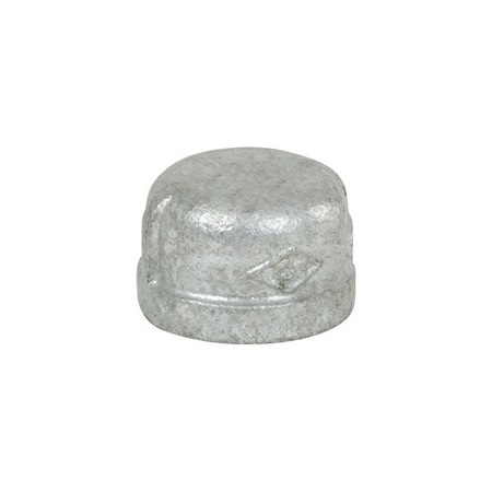 Smith-Cooper Cap, Galvanized, 150lb, 3" 4316010320