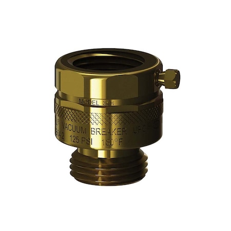Woodford Manufacturing Add-On Hose Connection, 3/4" Threadsx3 34H-BR