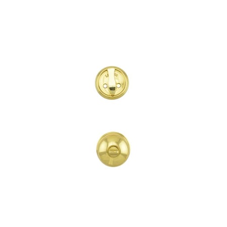 Weslock Impresa INT SGL CYL HSET Trim Bright Brass 01300--I3SL20