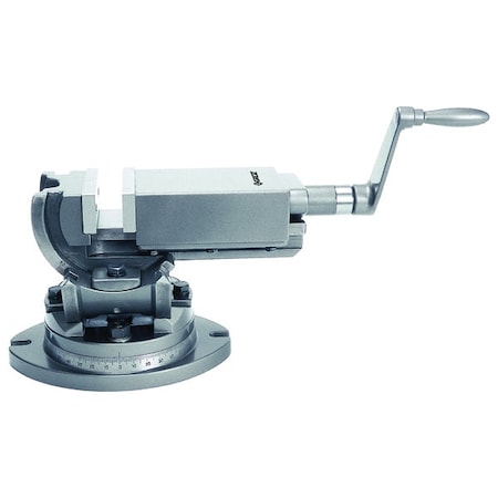 Groz 6" Vise, Tilting, 6" with Swivel Base 35027