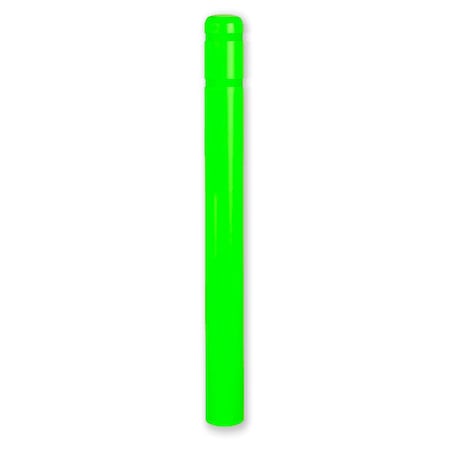 Post Guard Post Sleeve, 8-7/8" Dia, 72" H, Lime Gree 3502LGW