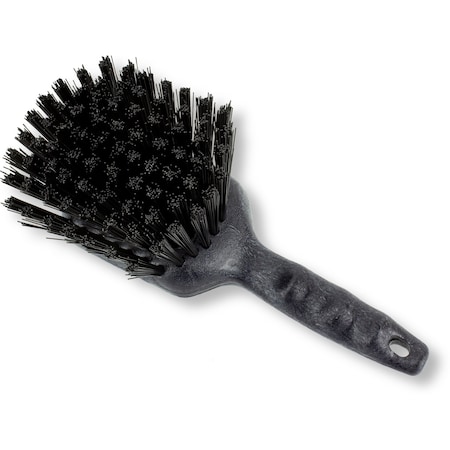 Sparta 3 in W Floater Scrub Brush, Black 40541EC03