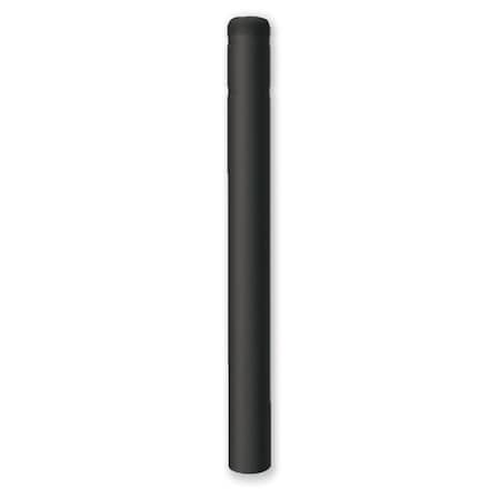 Post Guard Post Sleeve, 8-7/8" Dia, 72" H, Black 3506N