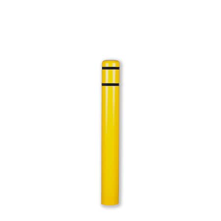 Post Guard Post Sleeve, 10-7/8" Dia, 60" H, Yellow/B 3507B