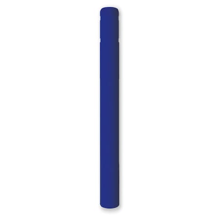 Post Guard Post Sleeve, 4.5" Dia, 52" H, Royal Blue CL1385ROYBLNT