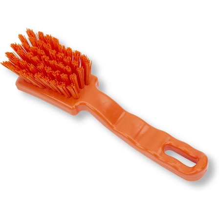 Sparta 1.5 in W Detail Brush, Orange, Polypropylene 41395EC24
