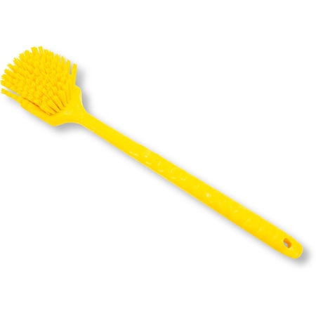 Sparta 3 in W Floater Scrub Brush, Yellow 40501EC04