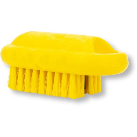 Sparta 2.25 in W Hand and Nail Brush, Yellow, Polypropylene 40020EC04