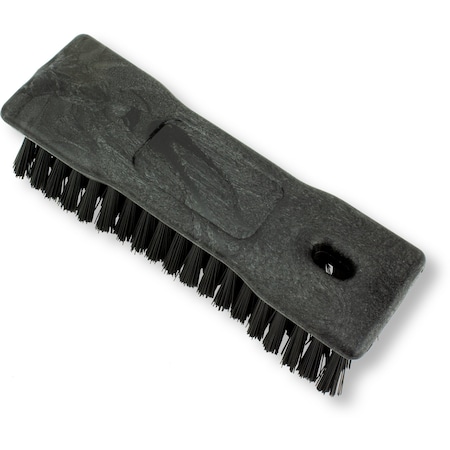 Sparta 2.5 in W Hand Scrub Brush, Black, Polypropylene 42024EC03