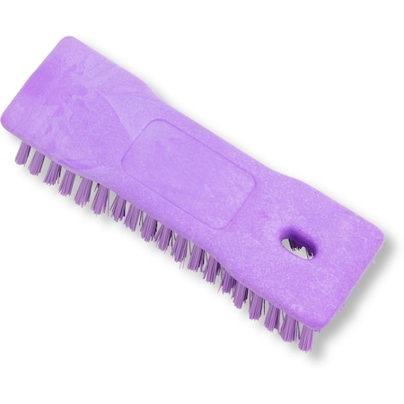Sparta 2.5 in W Hand Scrub Brush, Purple, Polypropylene 42024EC68