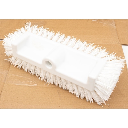 Sparta 6 in W Multi-Level Floor Scrub Brush, White, Polypropylene 40422EC02