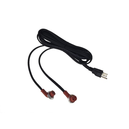 Kats Y Cordset, w/Male Plug, 6ft. 35250