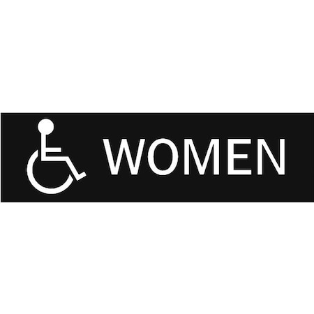 Hager Black Sign 352WW2 089553