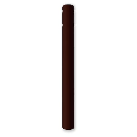 Post Guard Post Sleeve, 10-7/8" Dia, 60" H, Brown 3530N
