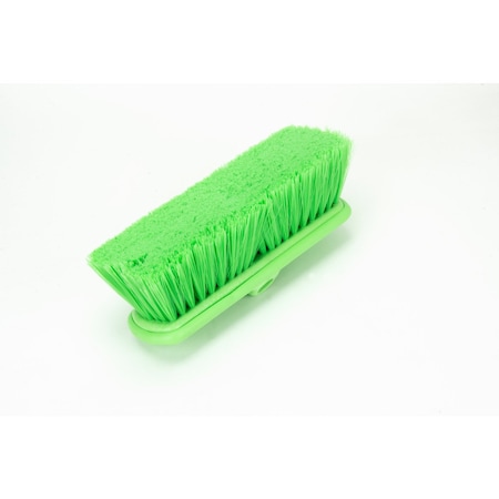 Sparta 3 in W Flo-Thru Brush, Lime, Polypropylene 40050EC75