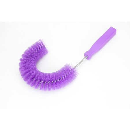 Sparta 5 in W Clean-in-Place Hook Brush, Purple, Polyethylene 41100EC68