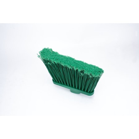 Carlisle Foodservice Med-Duty Angle Broom Head, 12", Grn, PK12 36867EC09