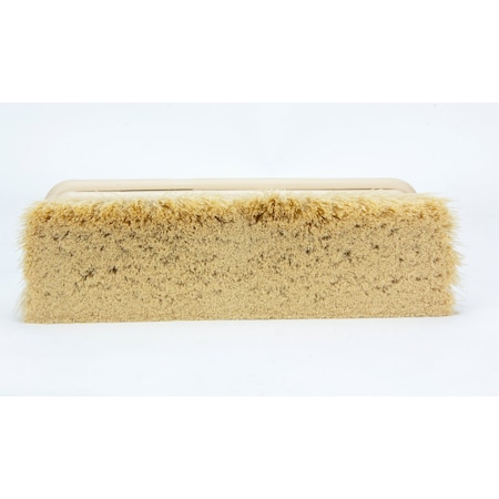 Sparta 3 in W Flo-Thru Brush, Tan, Polypropylene 40050EC25