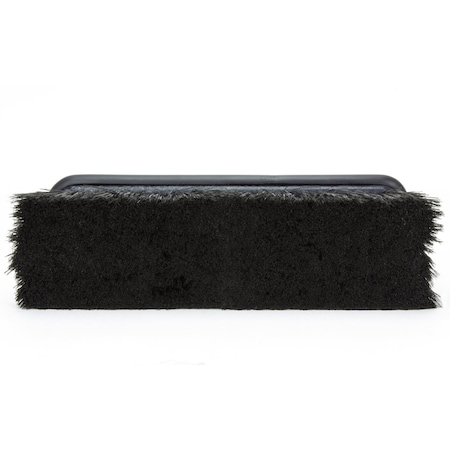 Sparta 3 in W Flo-Thru Brush, Black, Polypropylene 40050EC03