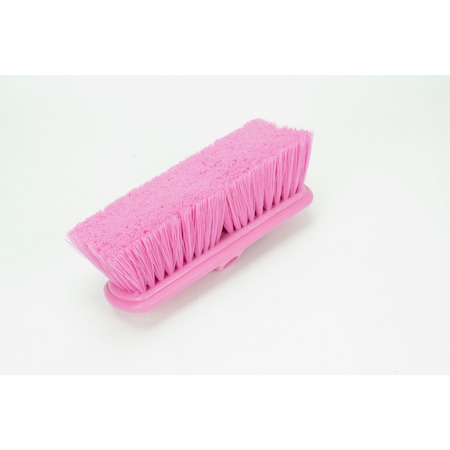 Sparta 3 in W Flo-Thru Brush, Pink, Polypropylene 40050EC26