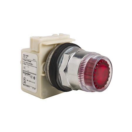 Square D PUSH BUTTON 600VAC 10A 30MM T-K 9001K1L1RH5