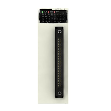 Schneider Electric Analog isolated low level input module, Modicon X80, 4 inputs, 40mV positive or negative BMXART0414