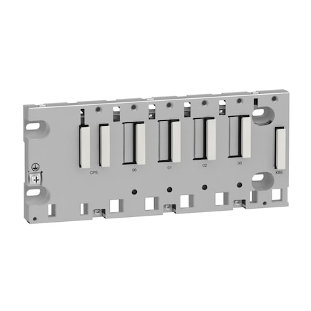 SCHNEIDER ELECTRIC Rack M340-4 slots-panel, plate or DI BMXXBP0400