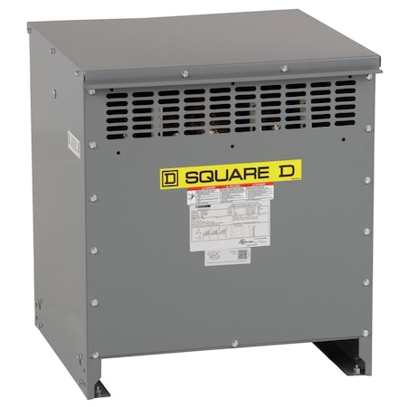 Square D Low Voltage Distribution Transformer, 30 kVA, 120/208V AC, 480V EXN30T3H
