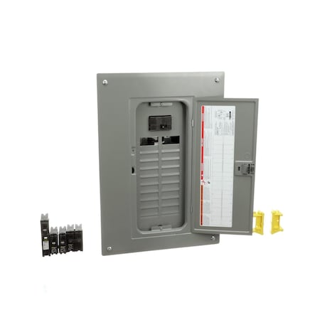 Square D Load Center, HOM, 20 Spaces, 100A, 120/240V AC, PoN Convertible Main Breaker, 1 Phase HOM2040M100PC1AVP