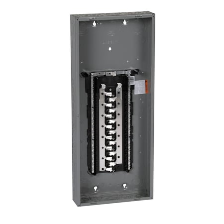 Square D Load Center, HOM, 30 Spaces, 125A, 120/240V AC, PoN Convertible Main Lug, 1 Phase HOM3060L125PC