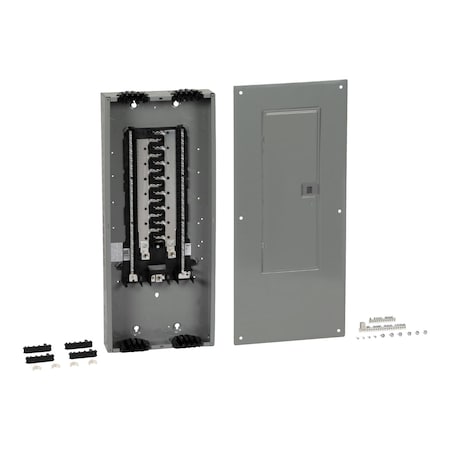 Square D Load Center, HOM, 30 Spaces, 225A, 120/240V AC, PoN Convertible Main Lug, 1 Phase HOM3060L225PQGC