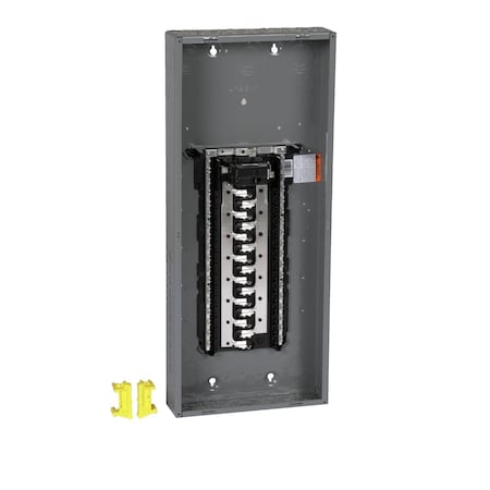 Square D Load Center, HOM, 30 Spaces, 125A, 120/240V AC, PoN Convertible Main Breaker, 1 Phase HOM3060M125PC