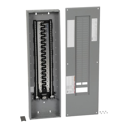 Square D Load Center, HOM, 60 Spaces, 225A, 120/240V AC, PoN Convertible Main Lug, 1 Phase HOM60120L225PC