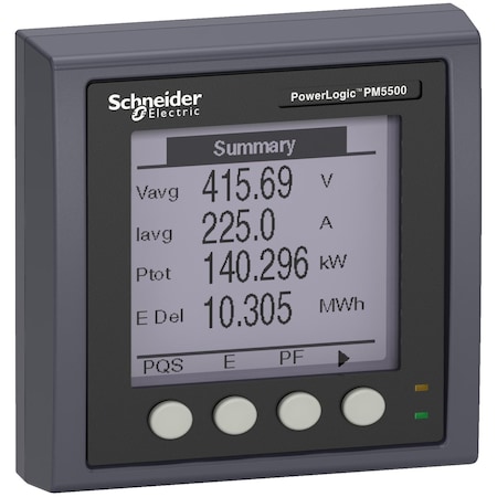 Schneider Electric Power Logic PM5000 - 5RD Remote display 96 x 96 mm monochrome METSEPM5RD