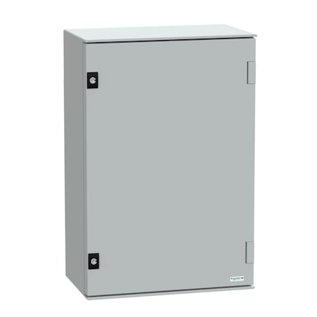 Schneider Electric 2 Point Double Bar Lock Electrical Enclosures, 25-1/2 in H, 9.8 in D, 17.2 in W, 13, 4X NSYPLM64G