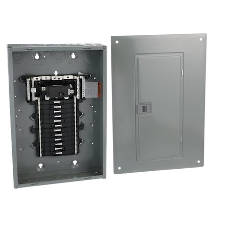 Square D Load Center, QO, 24 Spaces, 100A, PoN Convertible Main Breaker, 1 Phase QO124M100PCVP