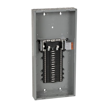 Square D Load Center, QO, 30 Spaces, 125A, 120/240V AC, PoN Convertible Main Lug, 1 Phase QO130L125PG