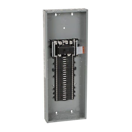 Square D Load Center, QO, 42 Spaces, 200A, 120/240V AC, PoN Convertible Main Breaker, 1 Phase QO142M200PCVP